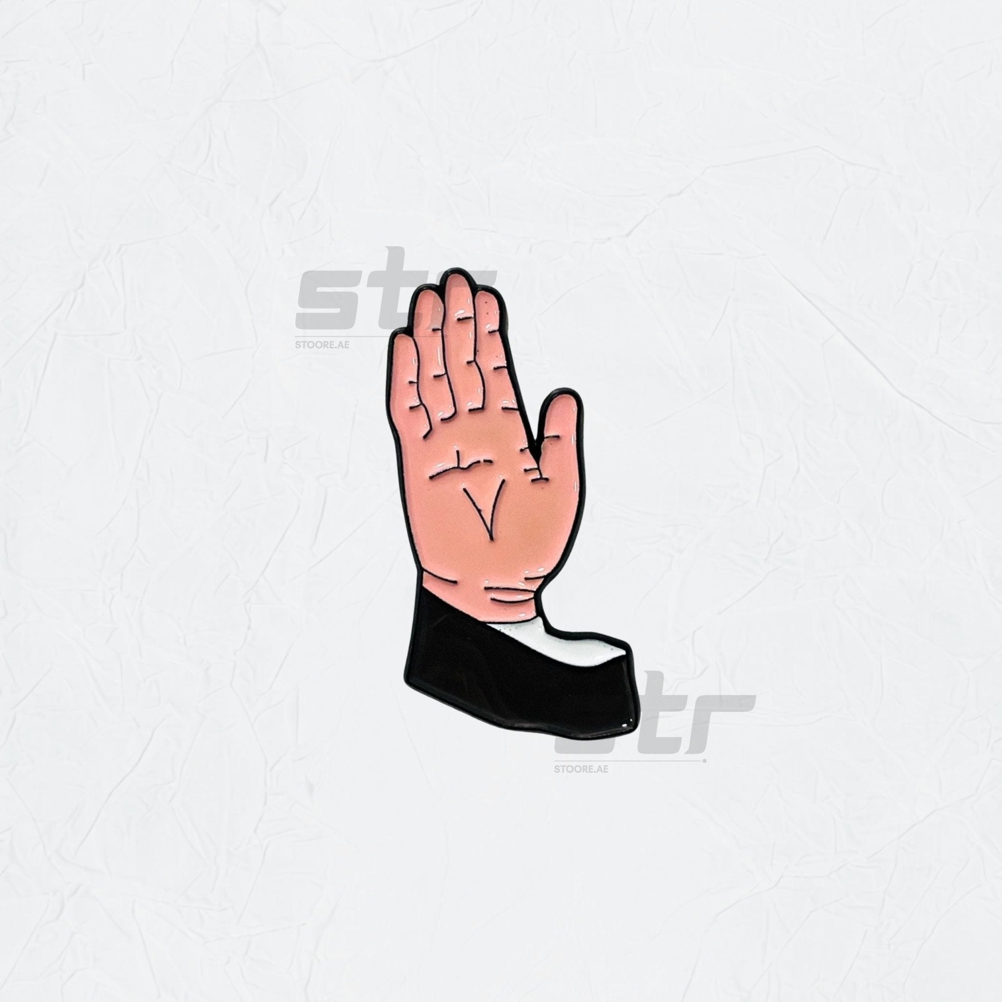 Badge Sheikh Khalifa bin Zayed Al Nahyan hand